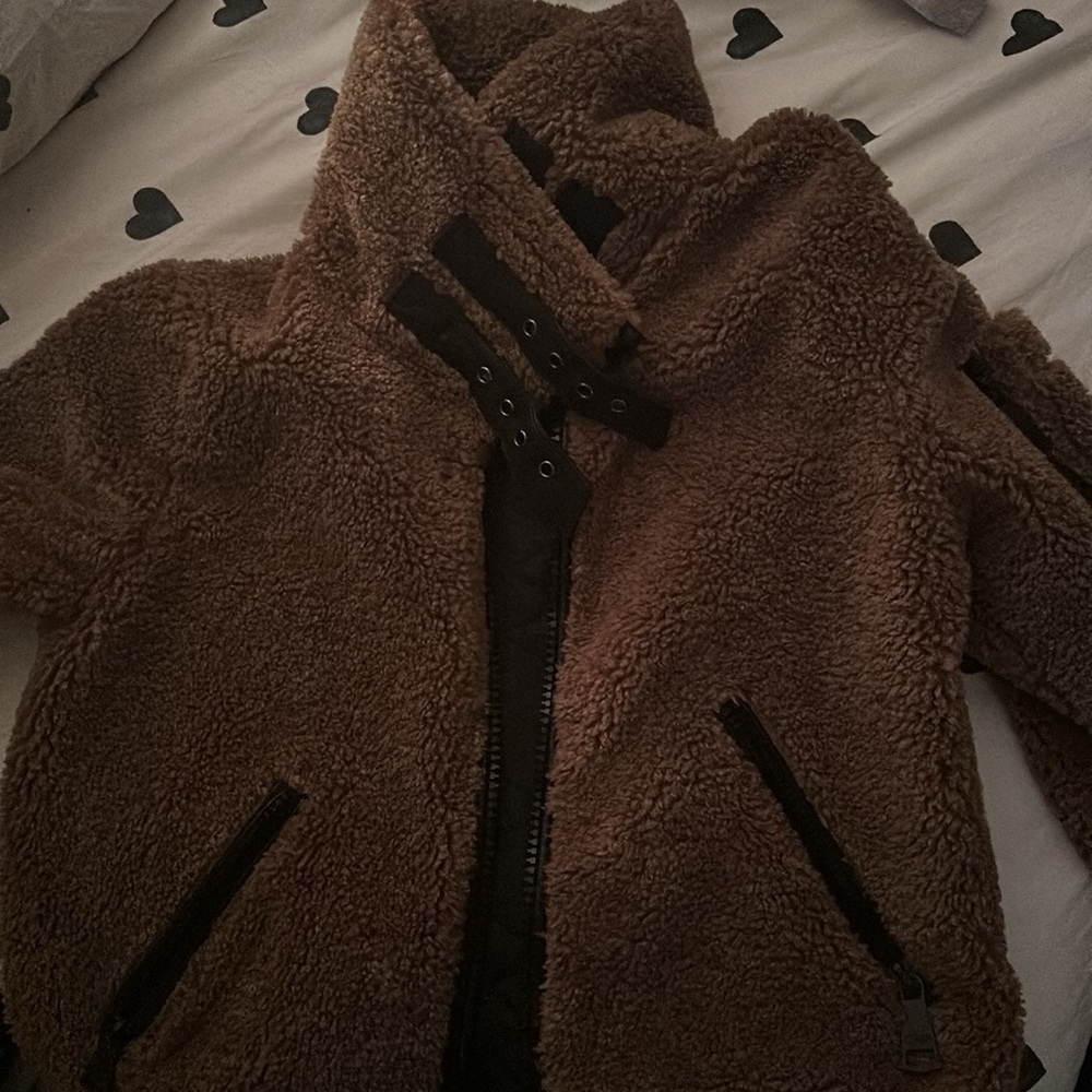 Sam Sherpa Dever faux shearling jacket - Picture 10 of 11